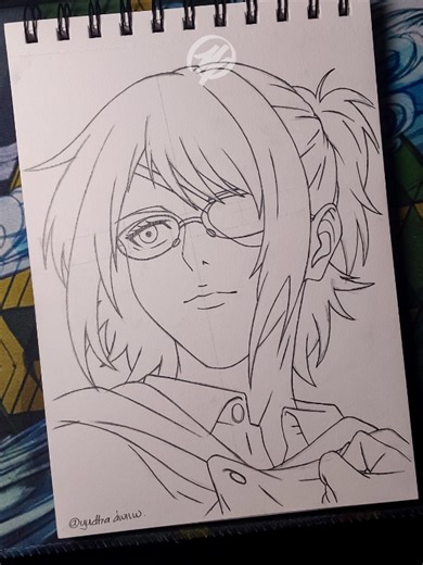 Dibujo de Hange Zoe de Shingeki No Kyojin