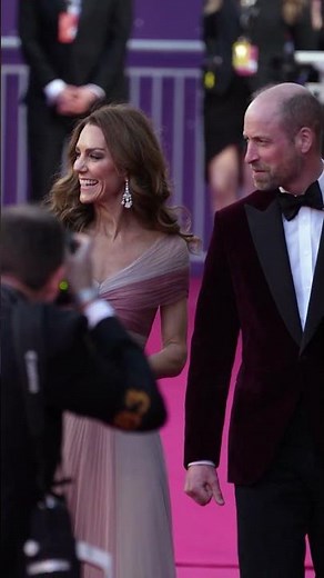 Prince & Princess of Wales arrive at the BAFTAs 2026 Red Carpet | HELLO!