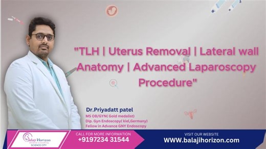 "TLH | Uterus Removal | Lateral wall Anatomy | Advanced Laparoscopy Procedure"