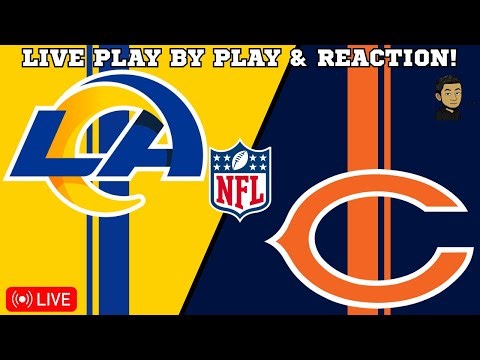 Los Angeles Rams vs Chicago Bears | NFL Livestream Live Radio Broadcast (1/18/2026)