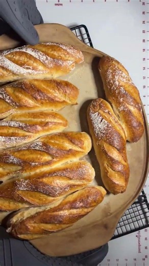 Buttermilch Baguette Stangen