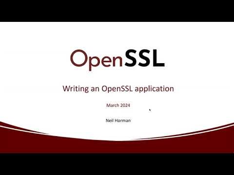 Writing Your First OpenSSL Application