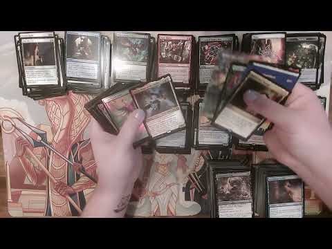 ASMR // MTG Card Sorting *No Talking*