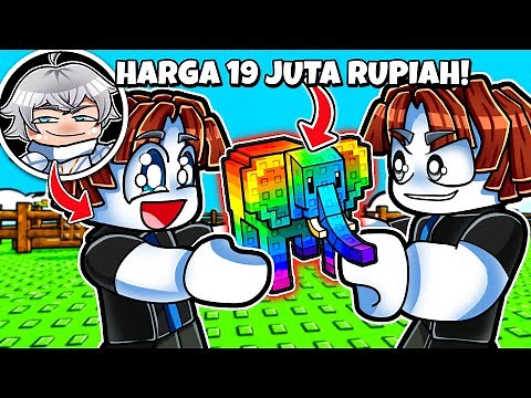Eksperimen Titipin 10.000 ROBUX ke Bocil di Grow a Garden! Apa yang Dibeli?