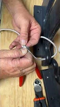 Replacing elastic straps for rod holders under gunnel of boat..