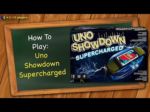 How to play Uno Showdown Supercharged