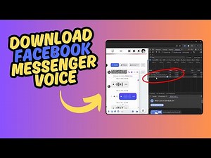 How To Download Voice Message From Messenger On PC/Laptop (Step By Step Guide)