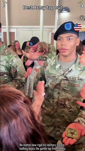 Best Army Tap Outs 😭#reunion #surprise #army #military #fypシ゚viral #usa