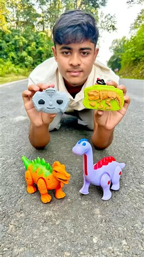 Remote control 2 ta dinosaur 🦕 unboxing 😱