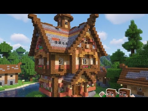 I Make the best villager House in Minecraft Survival