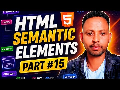 HTML semantic element in Amharic (ኣማሪኛ) part 15