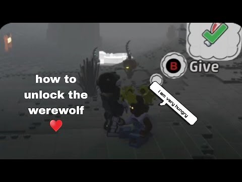 how to unlock the werewolf in lego worlds complete guide