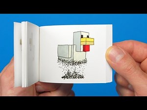 I instantly regretted making this MINECRAFT FLIPBOOK