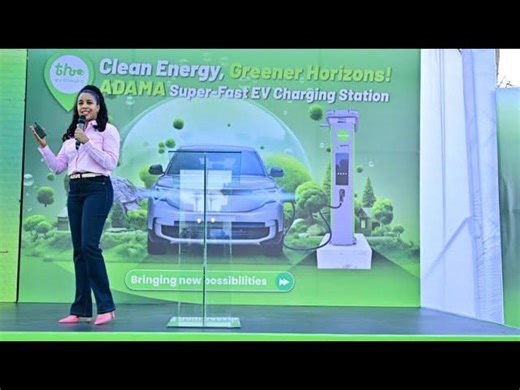 Ethio telecom Launches 4th Smart EV Charging Station in Adama. | ethio telecom