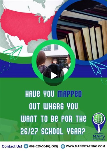 🌴 Spring Break is almost here — which means planning for the 2026–2027 school year is already underway.At MAPS Staffing, we’re seeing districts secure high-need roles earlier than ever.If you’re… | MAPS Staffing