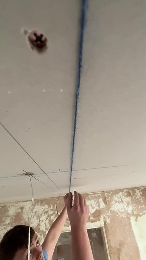 Pinging some lines for LED track 👌👌#paulmarkkitchens #ballerinakitchen #kitchen #fyp