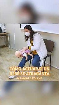 How to act if a baby is choking (Key maneuvers) 👶🆘 #baby #firstaid