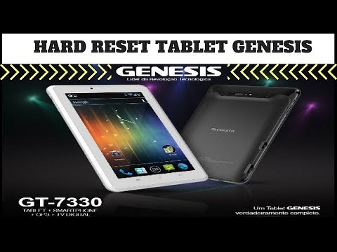 How to format your Genesis tablet (Factory Reset GT-7200; 7204, 7301; 7240) updated 2018