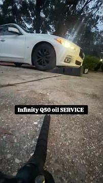 How to oil change | Infinty q50 3.7