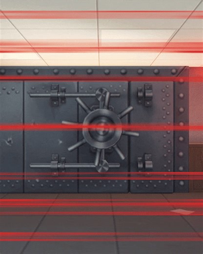 🔊 Diana here again. I managed to get the drone inside! That building from the last flyover turned out to be anything but simple. As I navigate the hallways lined with security lasers, I spot a massive armored door right in the center. Looks like this entire place was built to protect whatever’s hidden behind it. 🤔 What do you think, are we breaking in for the prize, or standing watch over it? | Tacticool