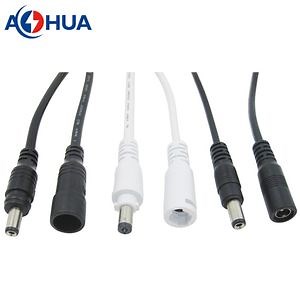 [Hot Item] White Black DC Type Quick Lock LED Panel Light Cable Connector