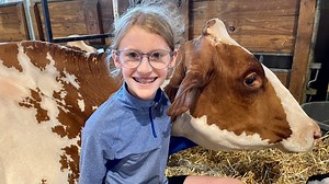 'I'm ready to get out there and do this': 10-year-old on showing her dairy cows at the Minnesota State Fair