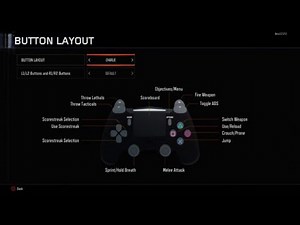 Call of Duty: Black Ops III Beta - Dual Shock 4 Button & Stick Layout (All Options) Information PS4