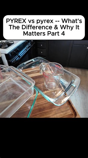 PYREX vs pyrex -- What's The Difference & Why It Matters #fyp | pyrex