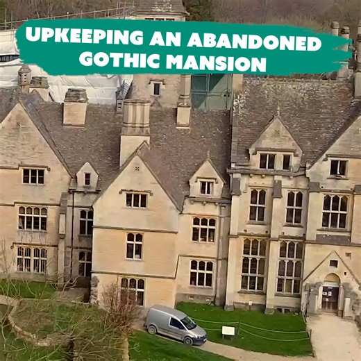 Watch as they preserve and restore this abandoned gothic mansion 😲 | Home Junkie