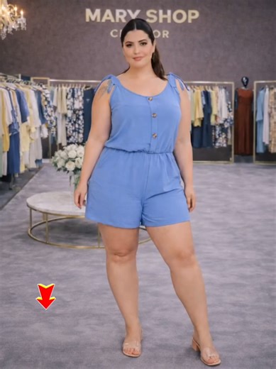 Macaquinho Plus Size Feminino #plussize #macacaoplussize #macaquinho #macaquinhofeminino #estiloreal