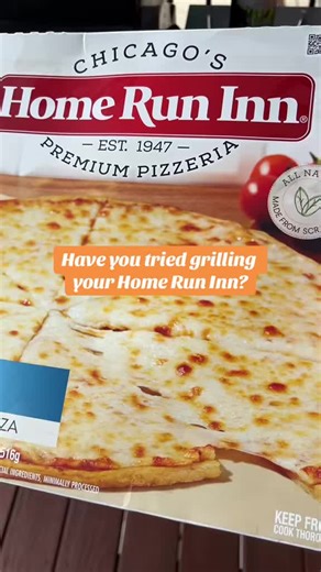 Grill Home Run Inn Pizza for Summer Flavor