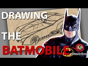 DRAWING AND DESIGNING A BATMOBILE