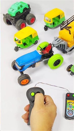 RC Remote Gadi with DC motor / Remote control Tractor / Remote wali Tractor / DIY Mini Tractors