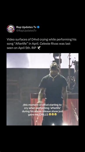 This video from #d4vd’s concert in April surfaced online. RIP Celeste Rivas 🕊️ | Rap Updates Tv