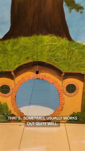 Hobbit hole tree ugly stage!