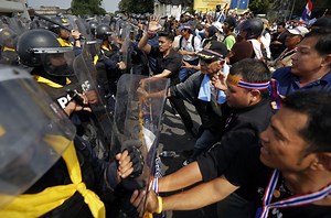 Thai protests end in violence and deaths