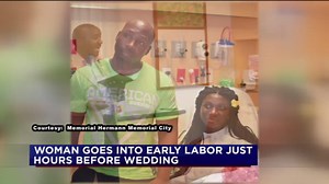 Woman goes into labor hours before wedding ceremony