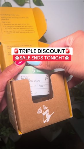 MyMagicHealer's Thyme & Tea Tree flare care