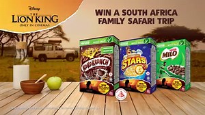 Rise to the dawn of a new day with a wholesome breakfast 🌄 and stand a chance to win a South Africa Family Safari Trip! Simply purchase Nestlé Breakfast Cereals Disney 'The Lion King' promotion packs (300-330g) and follow the steps below to join the contest: 1. Purchase any Nestlé Breakfast Cereals Disney 'The Lion King' promotion pack (300-330g) 2. Keep a copy of the purchase receipt 3. Open the cereal box and find a unique code e.g. “XXXXX-XXXX-XXX” printed on the innerside of the box 4. Go t