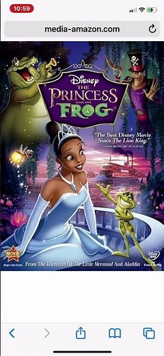 Happy 16th anniversary of dvd and blu ray release of the princess and the frog 🐸 (2009)
