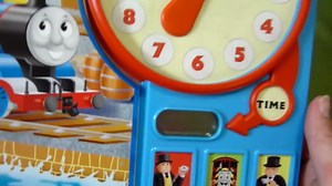 Thomas & Friends Right on Time Clock Book Read Aloud for Children