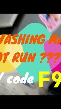 Automatic washing machine Hitachi F9 error code model nbr SF-p160JJS
