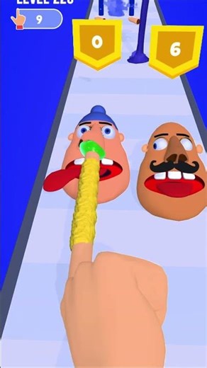 DIRTY FINGER RUNNER 3D LVL-99 #games #funnyshorts