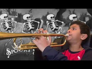 How to Play Spooky Scary Skeletons on Your Trumpet!