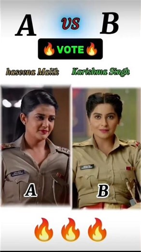 Which One Is Your Favourite 😍🤔 #karishma_singh #haseenamalik #maddamsir #yukti_kapoor #shorts