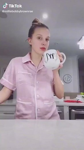 Millie Bobby Brown | Tiktok with Charli damelio #shorts #tiktok
