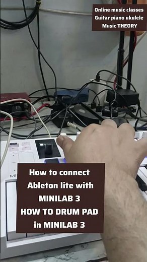 HOW TO DRUM SAMPLE IN ARTURIA MINILAB 3 PADS #abletonlite12 #ableton #minilab3 #arturia