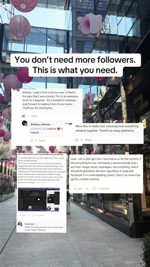 You don’t need more followers. This is what you need.