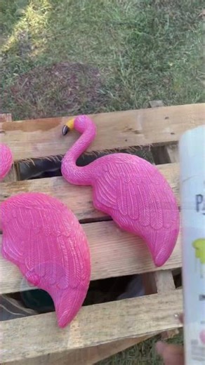 Dollar Tree Flamingos Glow Up ⬆️ Rustic Wedding Lovebirds 💕✨