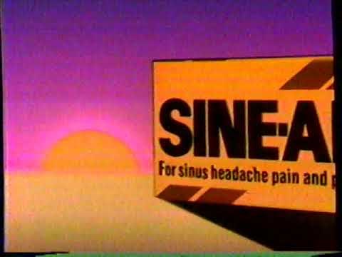 1987 Sine-Aid "The Morning Sinus Medicine" TV Commercial